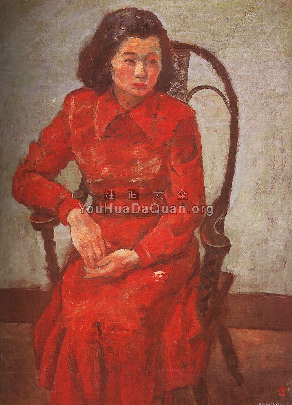 Woman in a Chair - 边史智